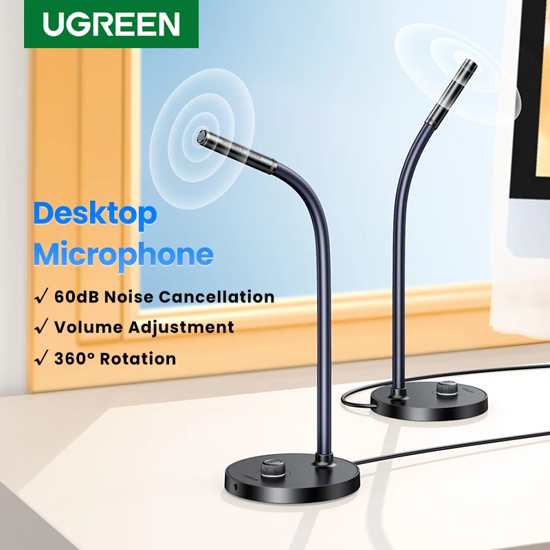 UGREEN מיקרופון USB לשידור ופודקאסטינג