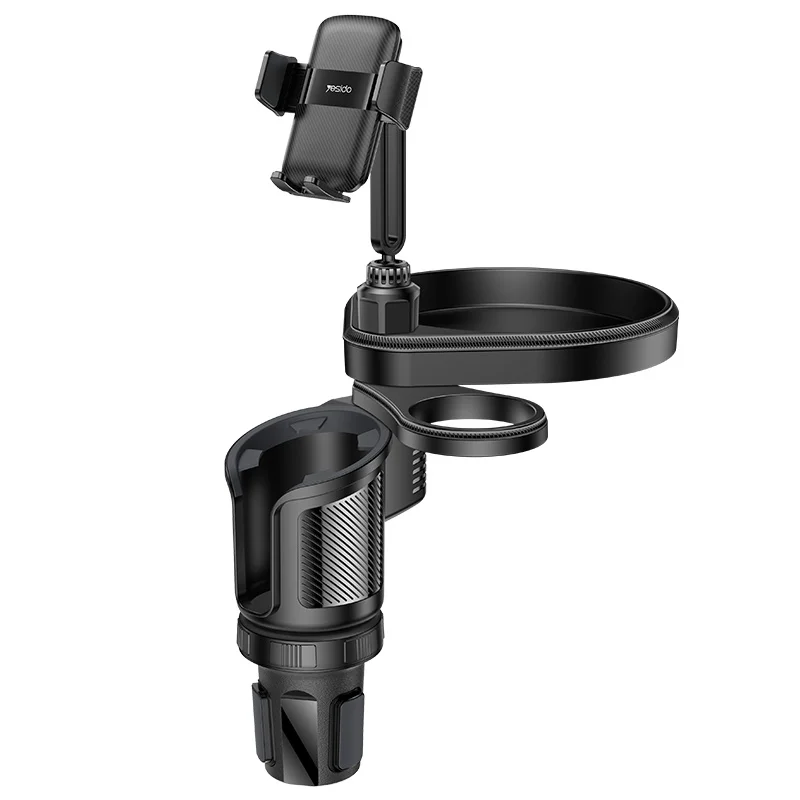 מעמד לטלפון לרכב מסתובב – 4 in 1