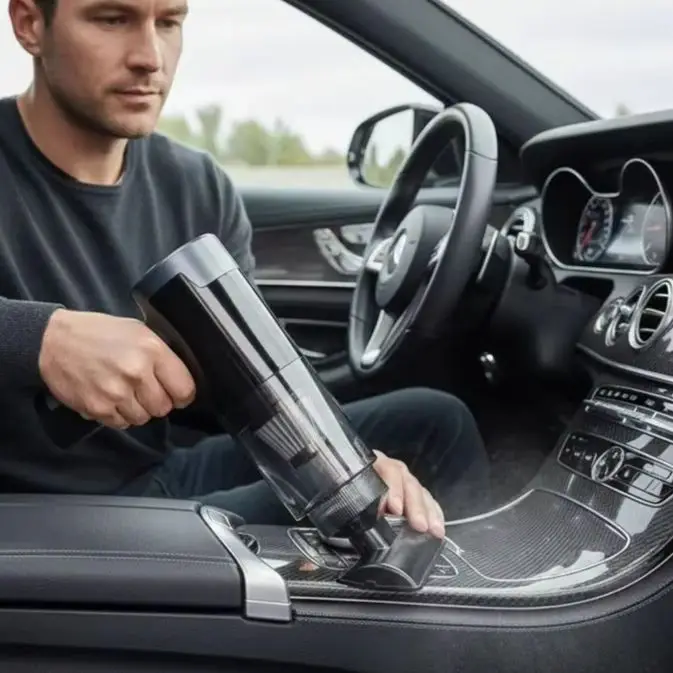 שואב אבק לרכב אלחוטי, ידני, מיני, עוצמתי