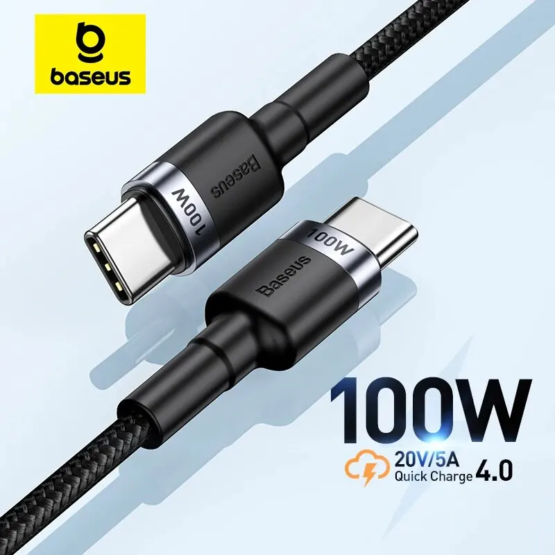 כבל USB-C Baseus 100W
