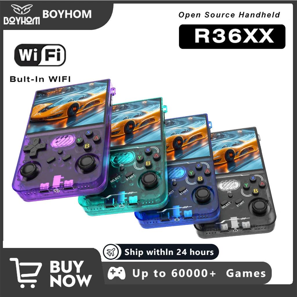 BOYHOM קונסולת משחקים רטרו ArKOS R36XX