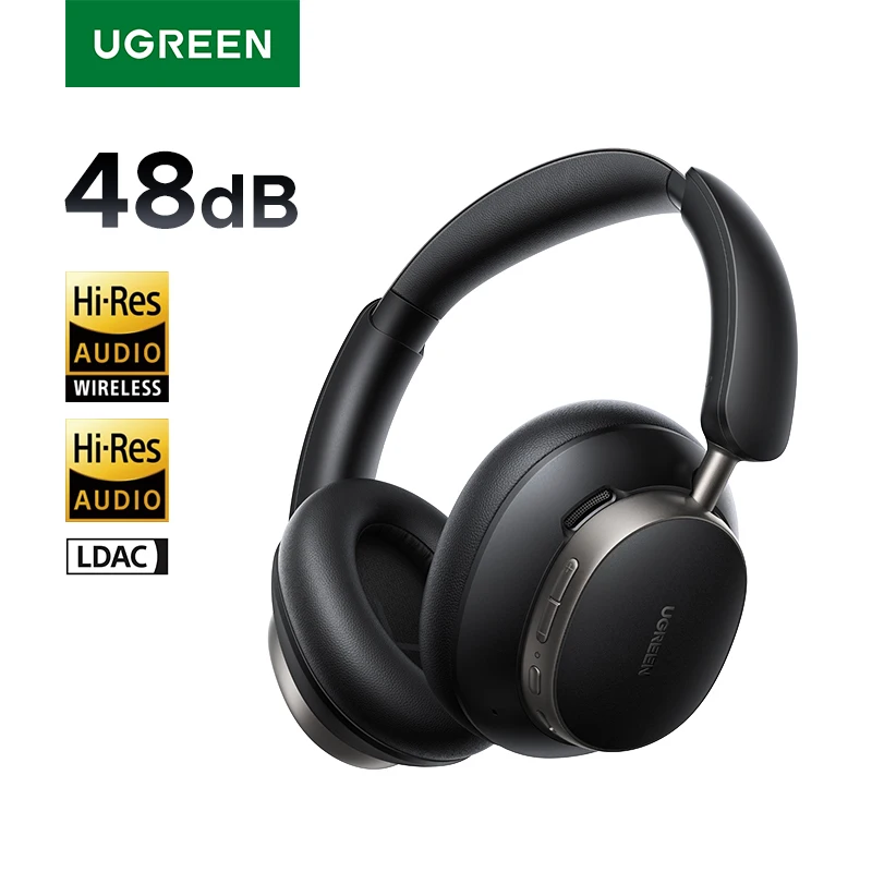 UGREEN אוזניות Bluetooth Studio Pro עם ביטול רעשים