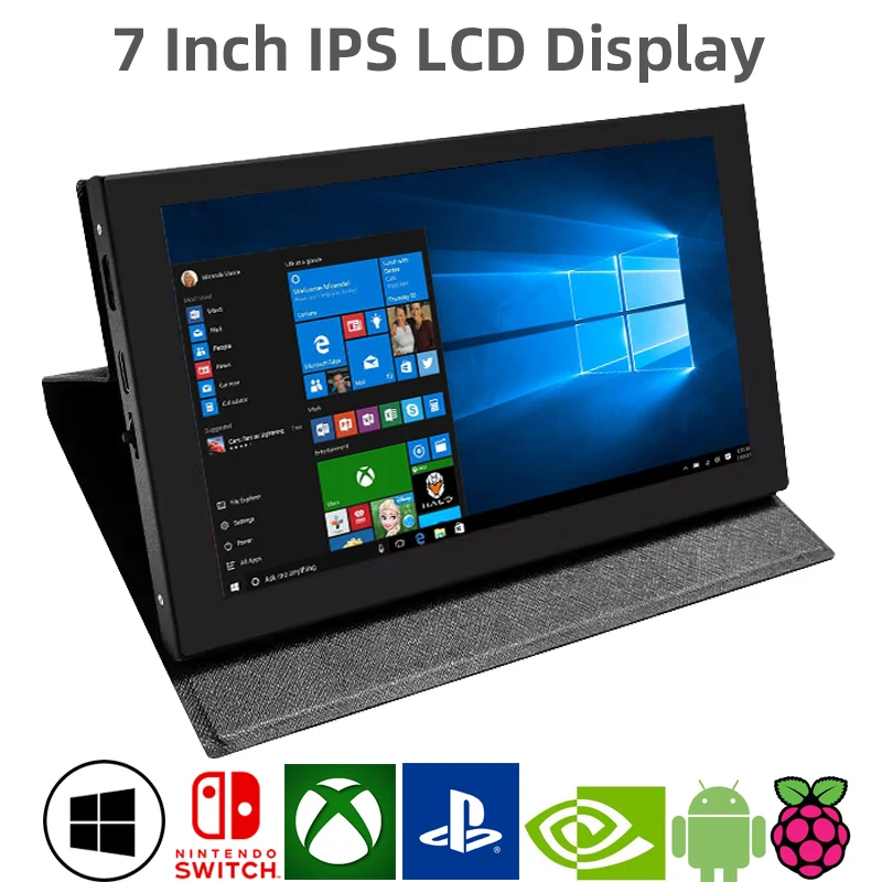 מסך מגע נייד 7 אינץ' עם HDMI למחשבים