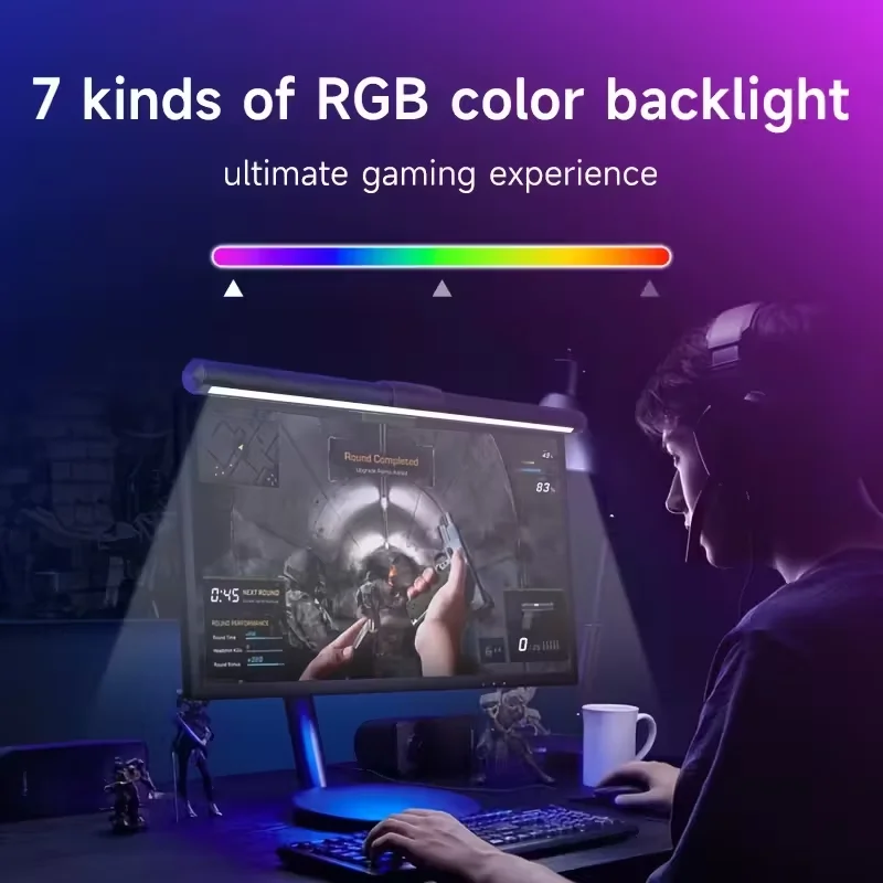 סרגל תאורה LED RGB למסך מניטור USB