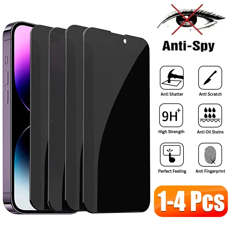 מגן מסך פרטיות Anti-Spy לאייפון