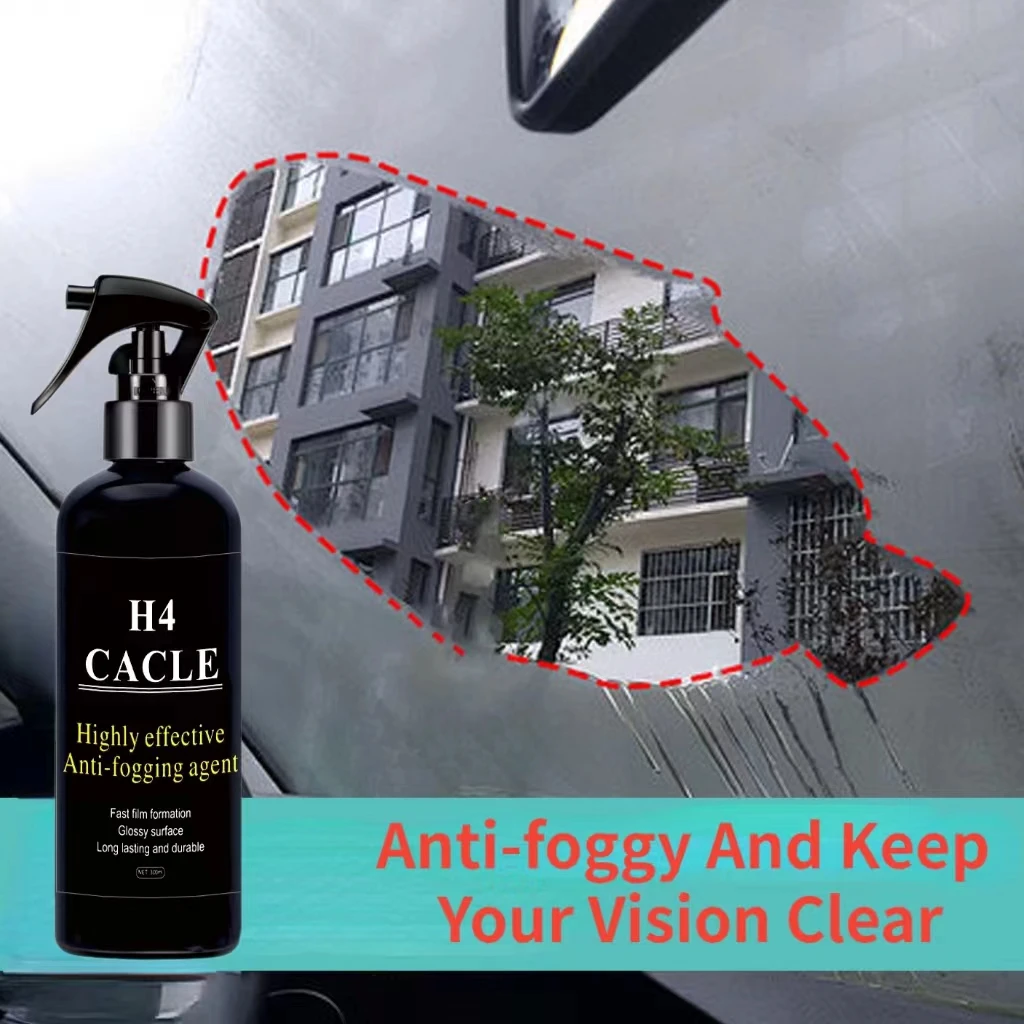 ציפוי / ספריי נגד אדים לשמשות הידרופובי, למראות, לשמשה קדמית