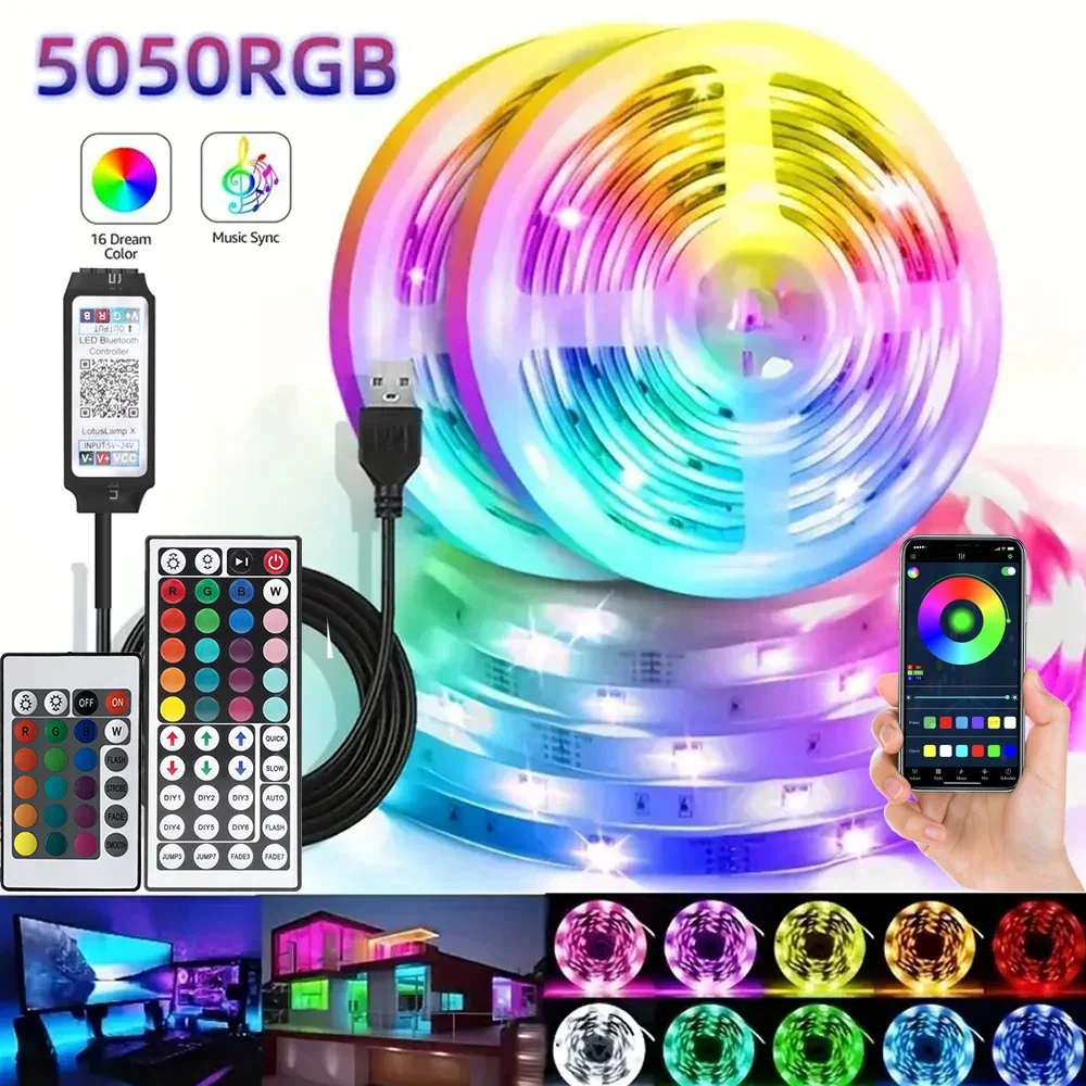 פס LED חכם USB RGB LED לאווירה גיימינג
