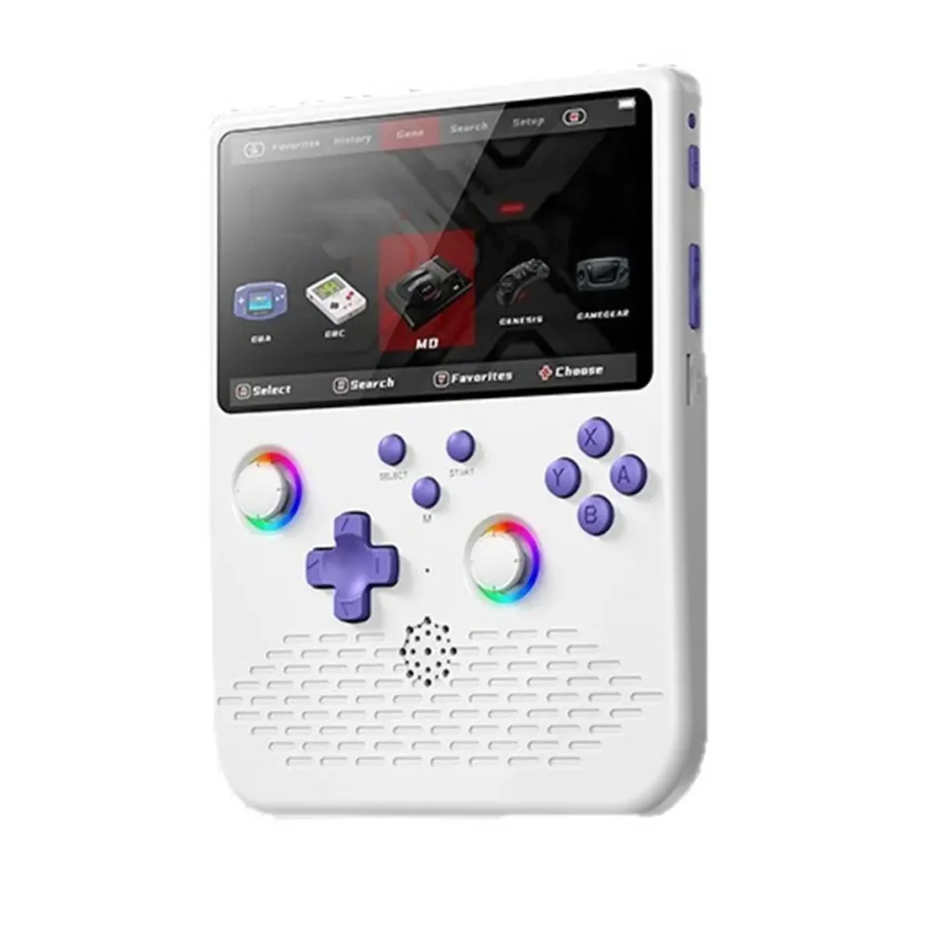 קונסולת משחקי רטרו ניידת H5 עם מסך 5 אינץ' וציר RGB