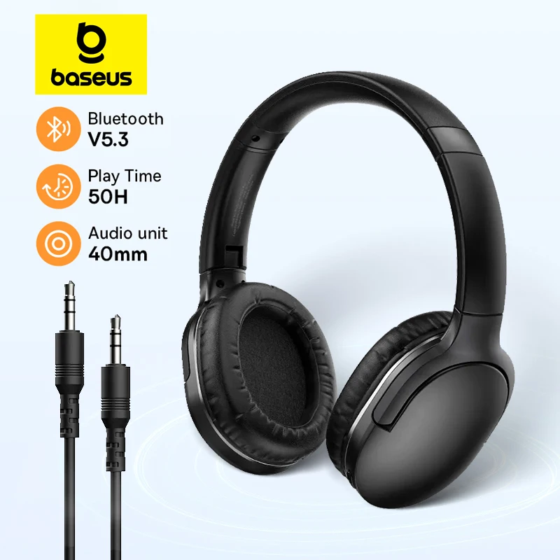 Baseus אוזניות אלחוטיות Bluetooth D02 Pro