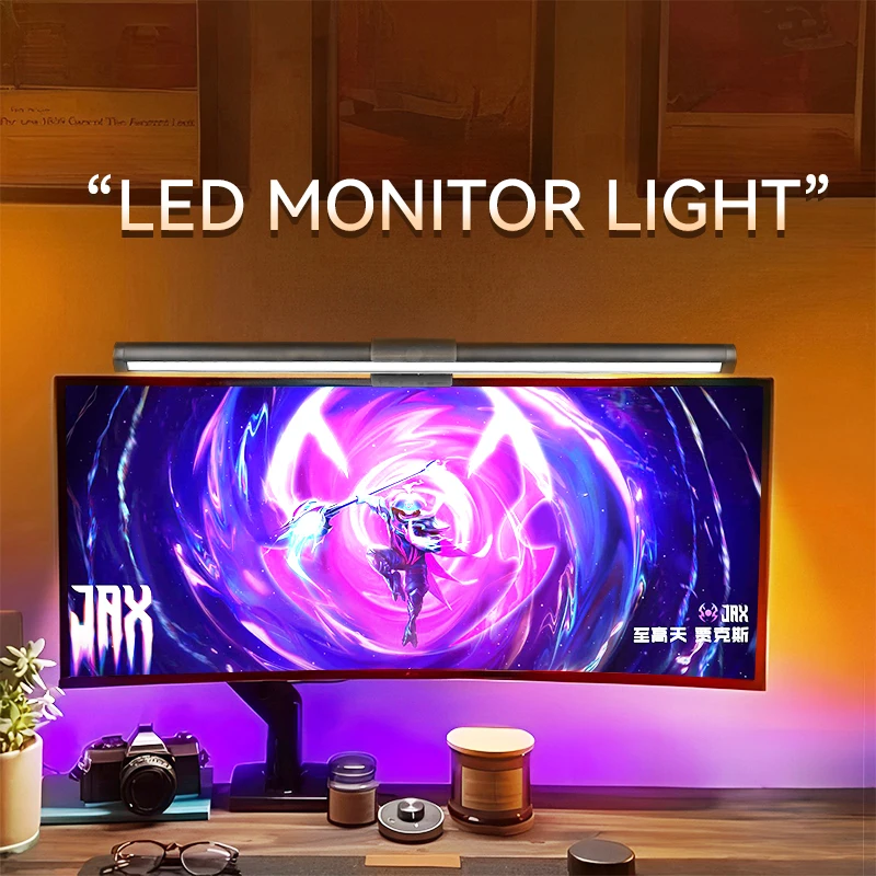 תאורת LED USB RGB למסך מניטור