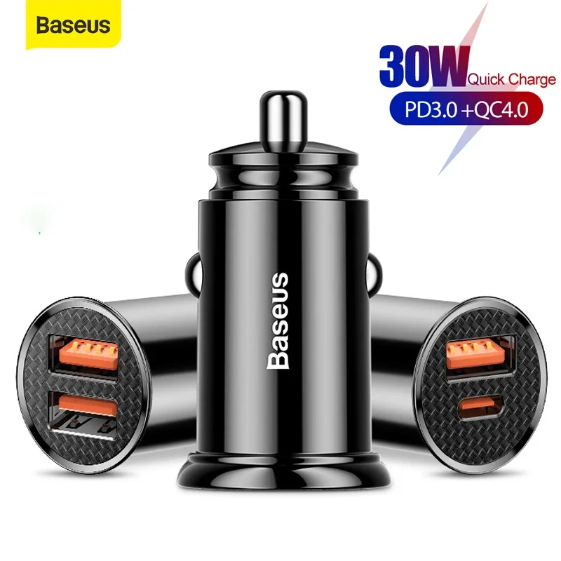 Baseus מטען לרכב 30W