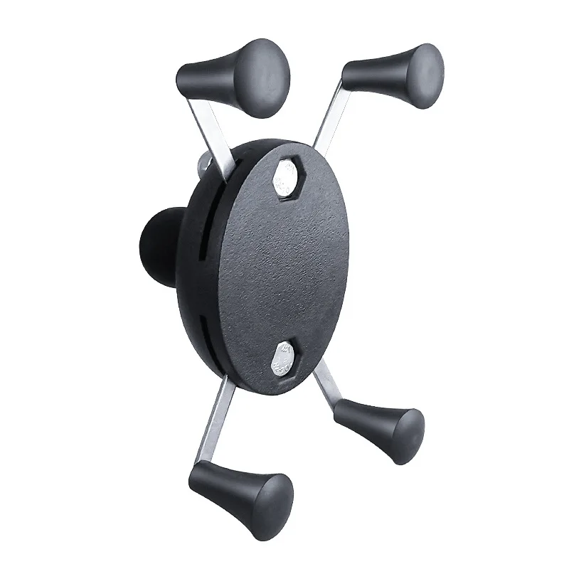 מעמד לטלפון לאופנוע עם זרוע וואקום לכידון – X-grip, Ram, 2 in 1