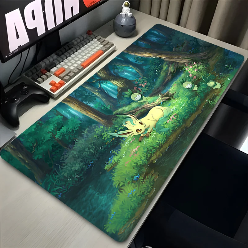 משטח עכבר גיימינג Leafeon פוקימונים גדול