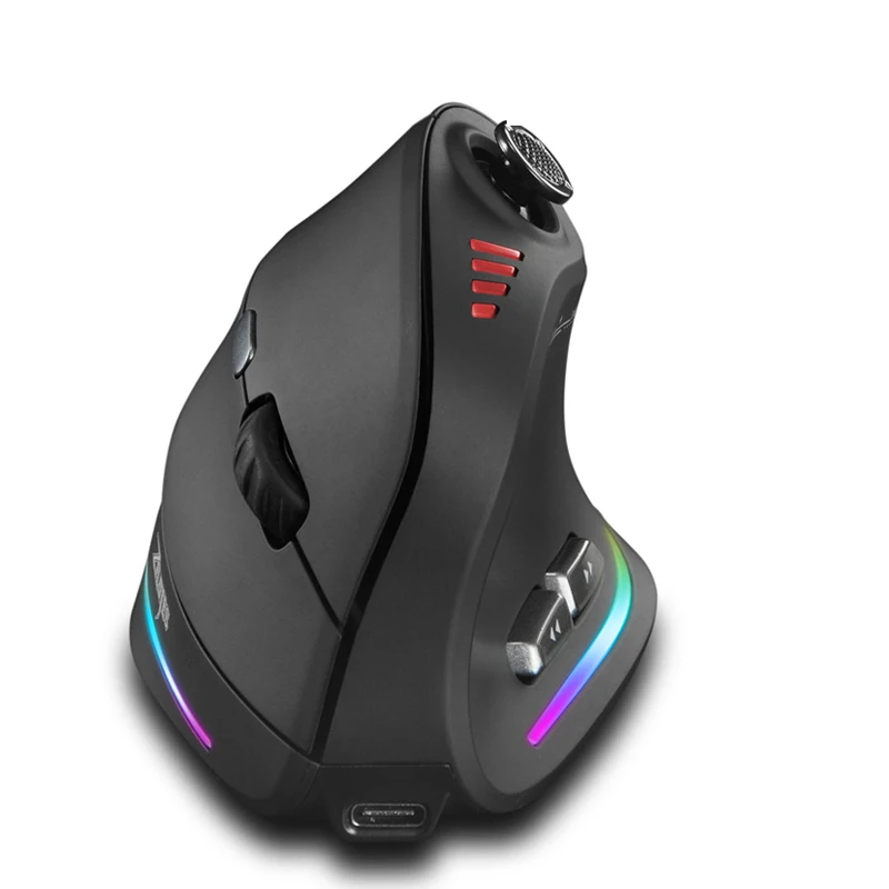 Jomaa עכבר גיימינג אנכי RGB עם תאורה