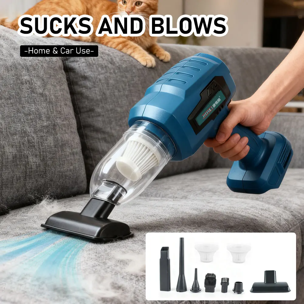 מפוח / שואב אבק לרכב ידני, מיני