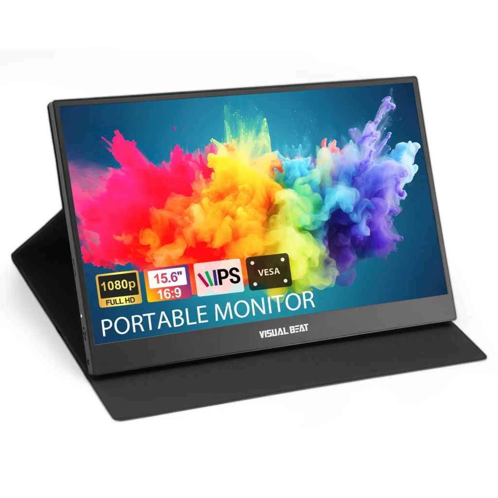 מסך נייד 15.6 אינץ' FHD עם חיבור USB-C ו-HDMI