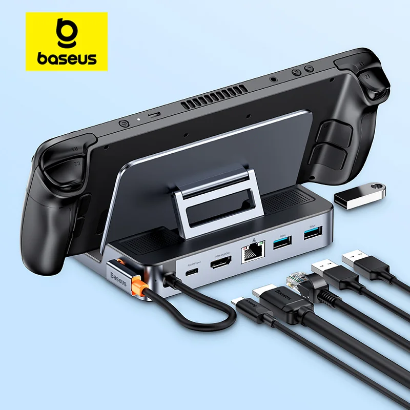 Baseus רכזת USB-C מרווחת ל-4K HDMI