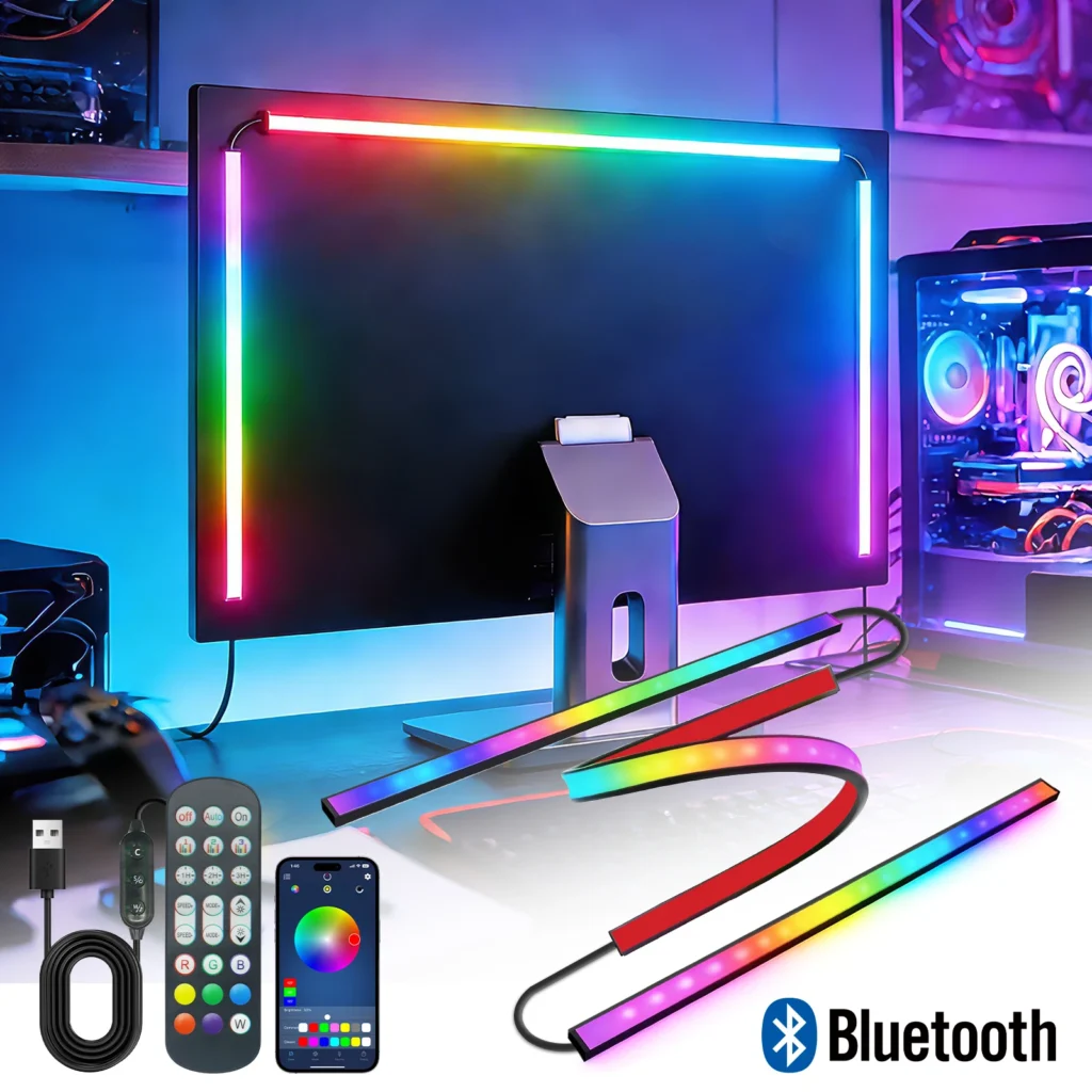 Computer פס LED חכם Bluetooth RGB LED