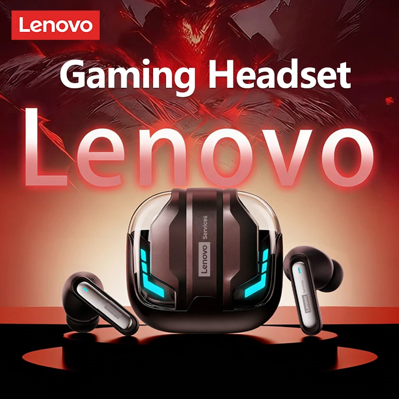 אוזני גיימינג אלחוטיות Lenovo Bluetooth RGB