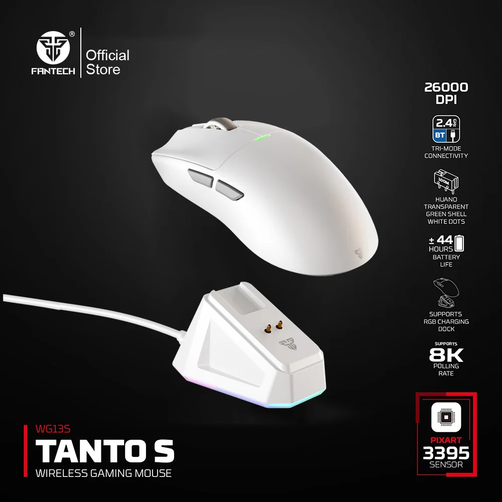FANTECH TANTO S WG13S עכבר גיימינג אלחוטי