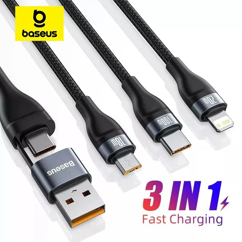 כבל USB-C Baseus 100W