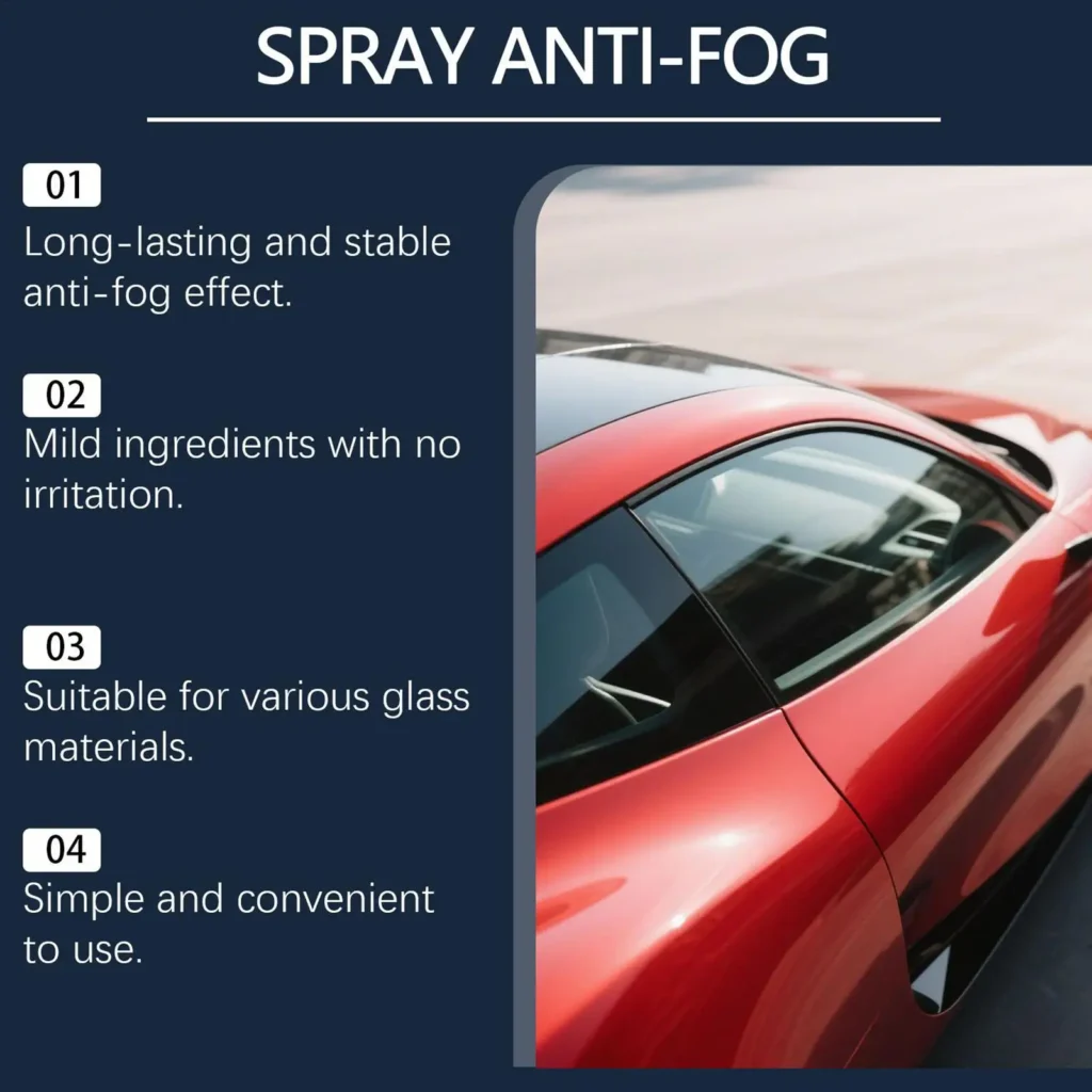 ספריי נגד אדים לשמשות לשמשה קדמית – 250ml