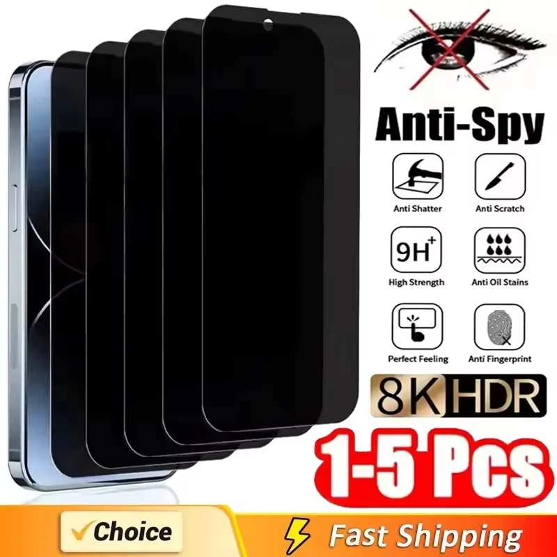 מגן מסך פרטיות Anti-Spy לאייפון