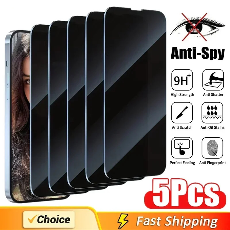 מגן מסך פרטיות Anti-Spy לאייפון