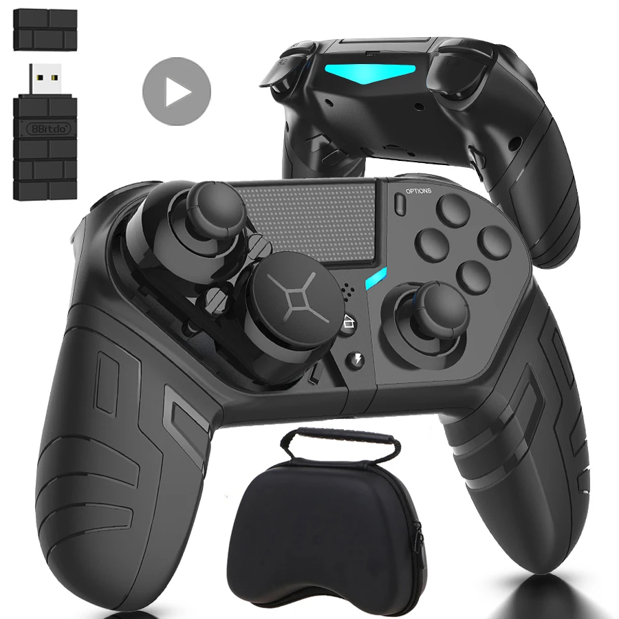 Wireless ג'ויסטיק גיימינג Bluetooth ו-USB