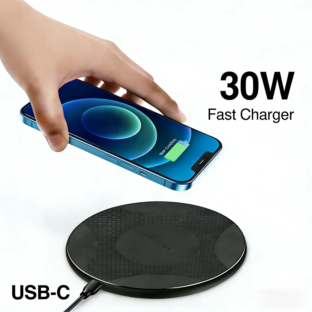 מטען אלחוטי 30W