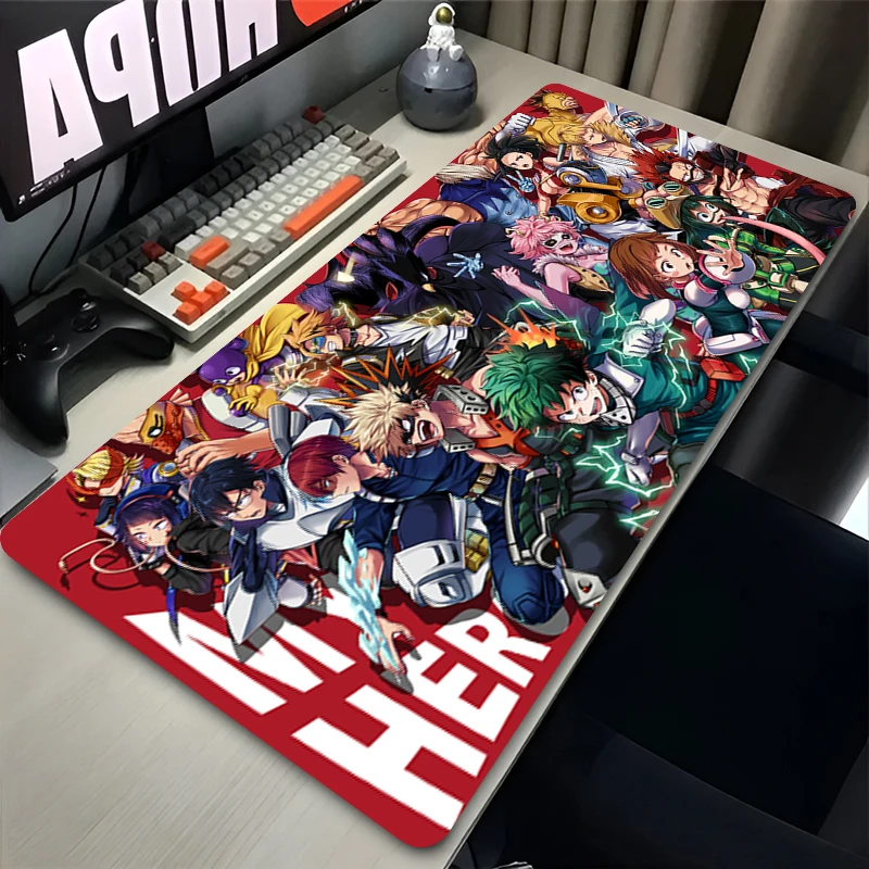 משטח עכבר XXL אנימה My Hero Academia לגיימינג
