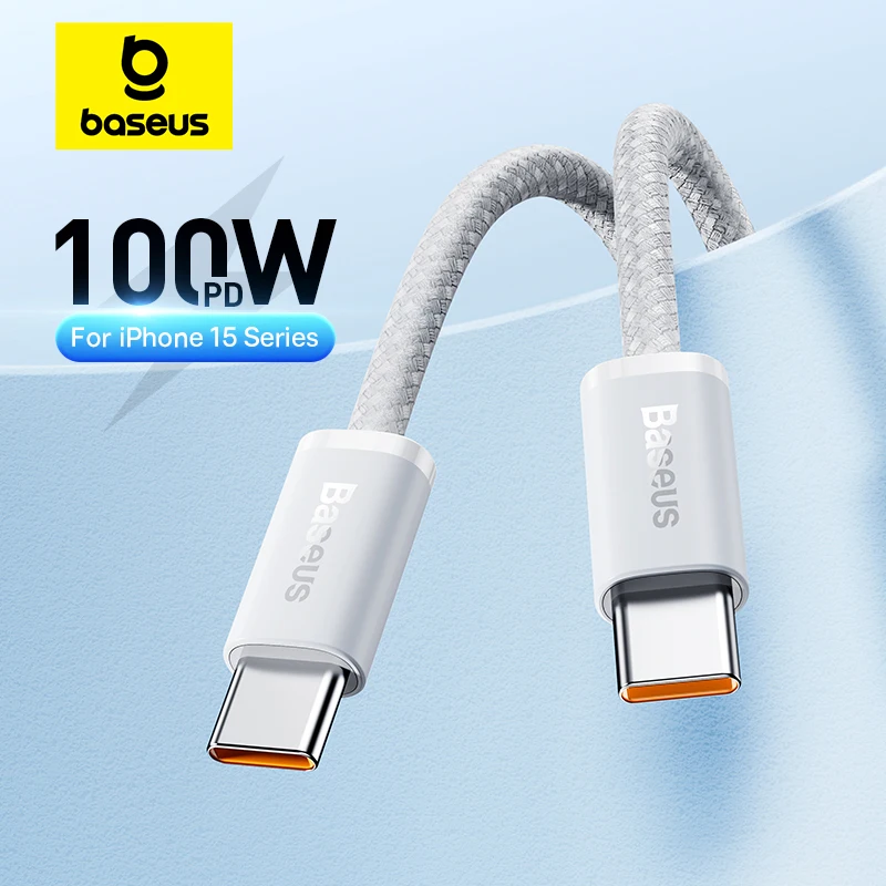 כבל USB-C Baseus 100W