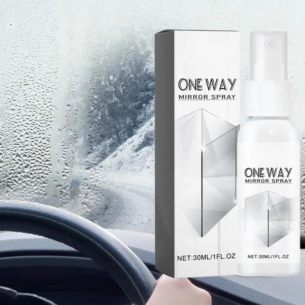 ציפוי / ספריי נגד אדים לשמשות הידרופובי, למראות, לשמשה קדמית, לחלונות – 30ml