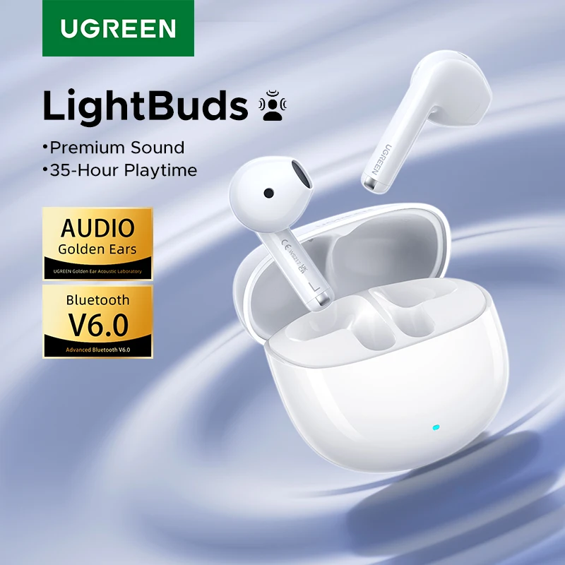 UGREEN אוזניות Over-Ear אלחוטיות עם ביטול רעשים ANC