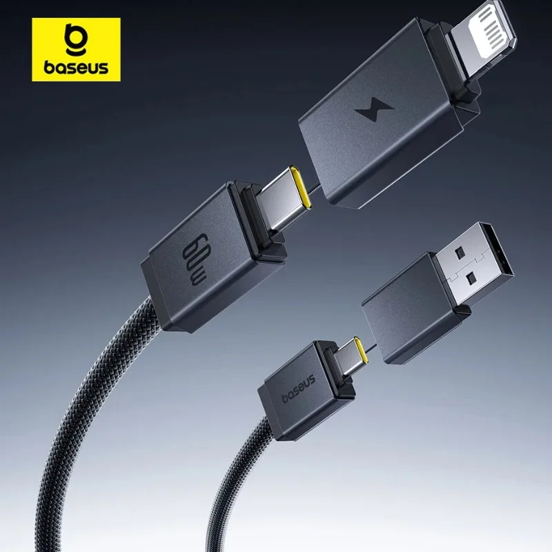 כבל USB-C Baseus 60W