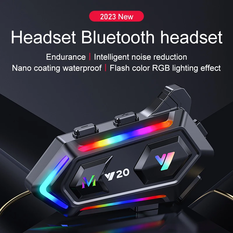 אוזניות Bluetooth לאופנוע ודיבוריות לקסדה