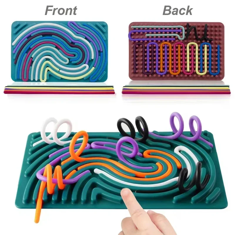 לוח פעילות חושי (Busy Board) לילדים – Sensory