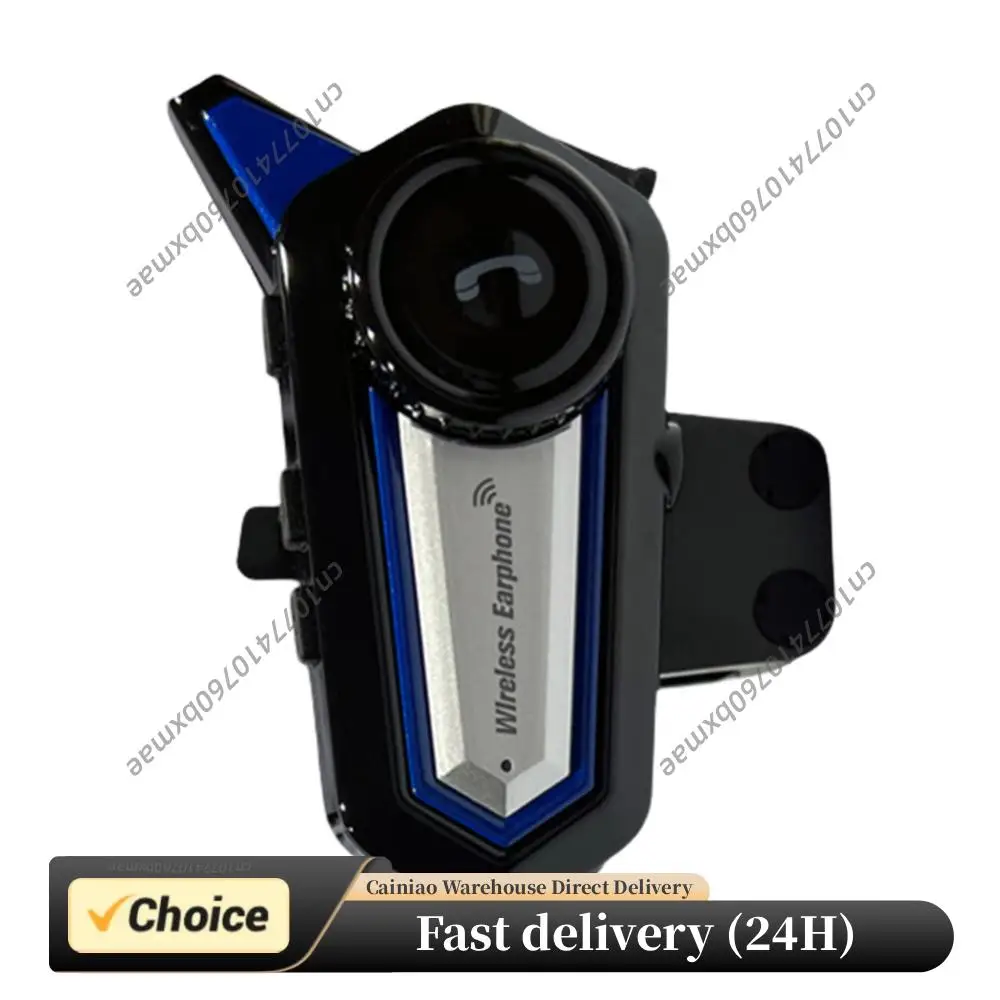 דיבוריות Bluetooth לקסדה לאופנוע עם אור אזהרה