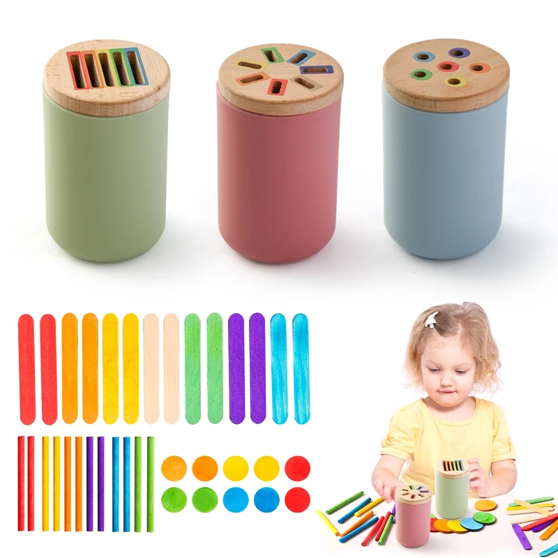 צעצועי מונטסורי למידה ומוטוריקה עדינה לתינוקות