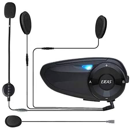 Ejeas Bluetooth Intercom למוטוריסייקלים