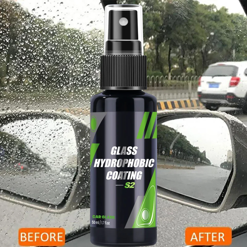ספריי ציפוי הידרופובי למגבונים לרכב Glass
