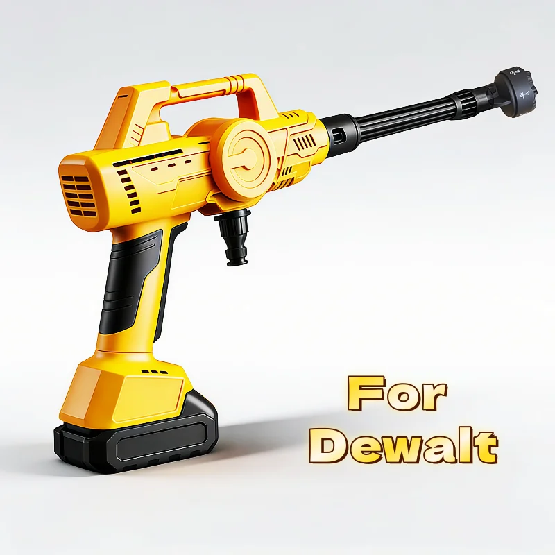 מקלחת לחץ ניידת מתחברת לסוללת DeWalt 20V