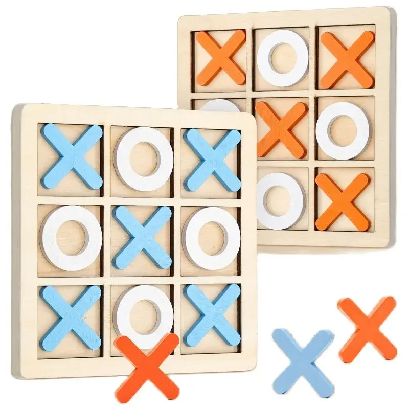 משחק שחמט עץ מיני מותג Montessori ללמידה