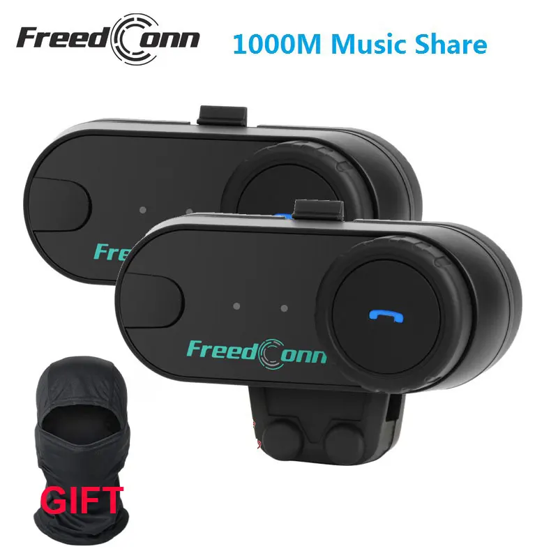 דיבורית Bluetooth לקסדה לאופנוע FreedConn