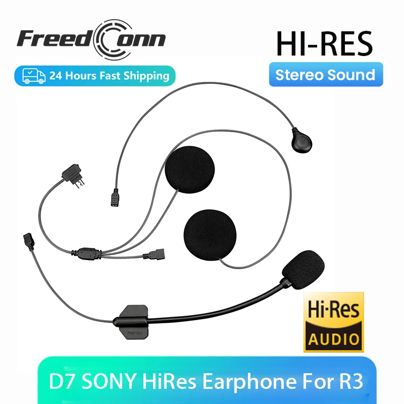 Freedconn מערכת דיבורית Bluetooth לקסדה לאופנוע