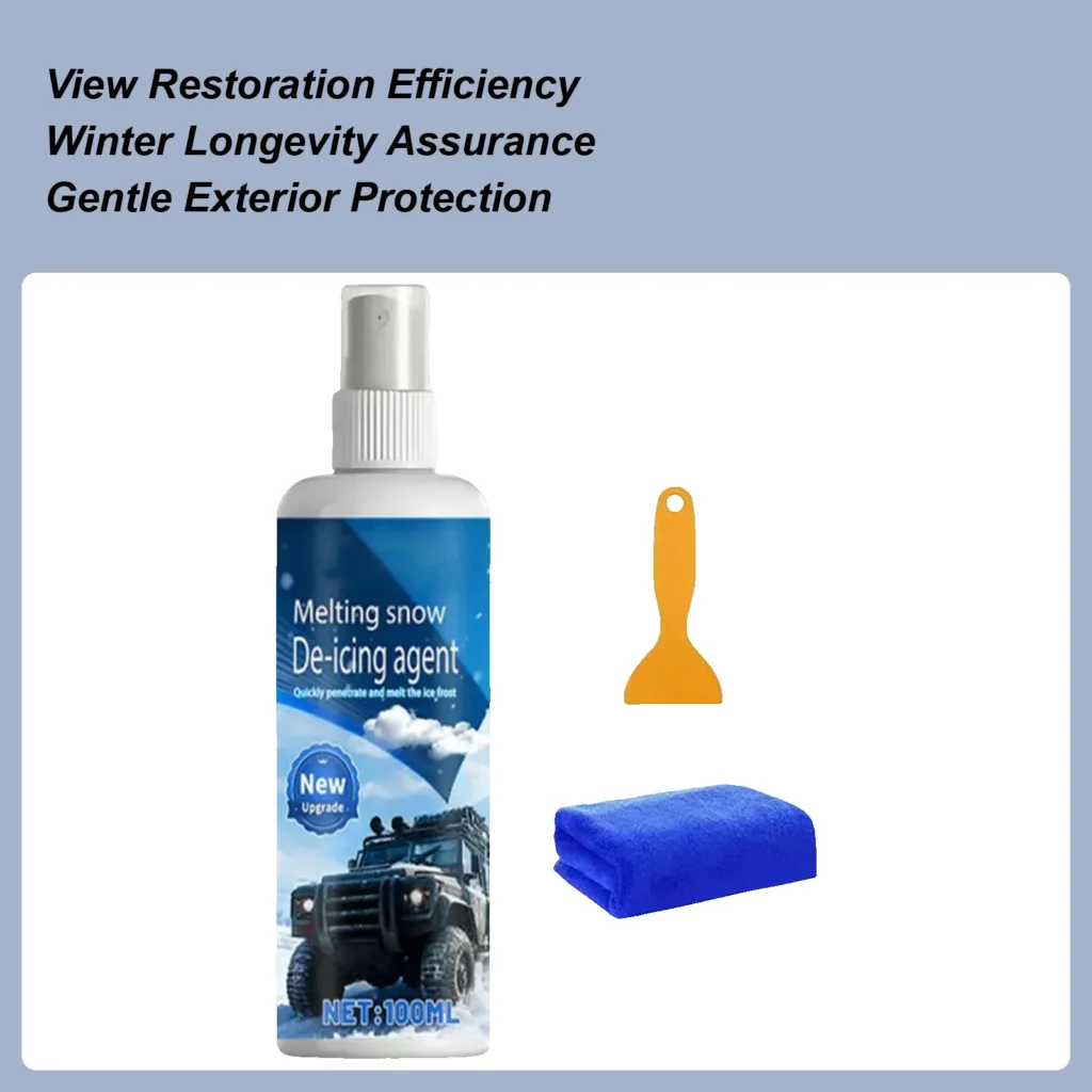 Deicer ספריי ממיס קרח לשמשות רכב