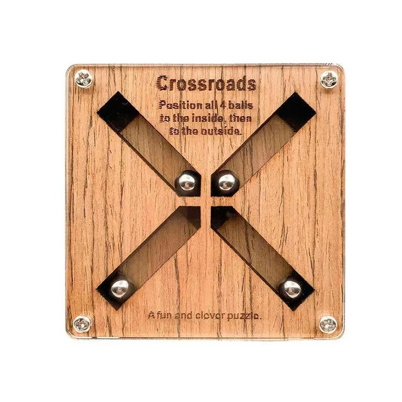 פאזל מבוך לחידות Crossroad למחשבה וכישרון