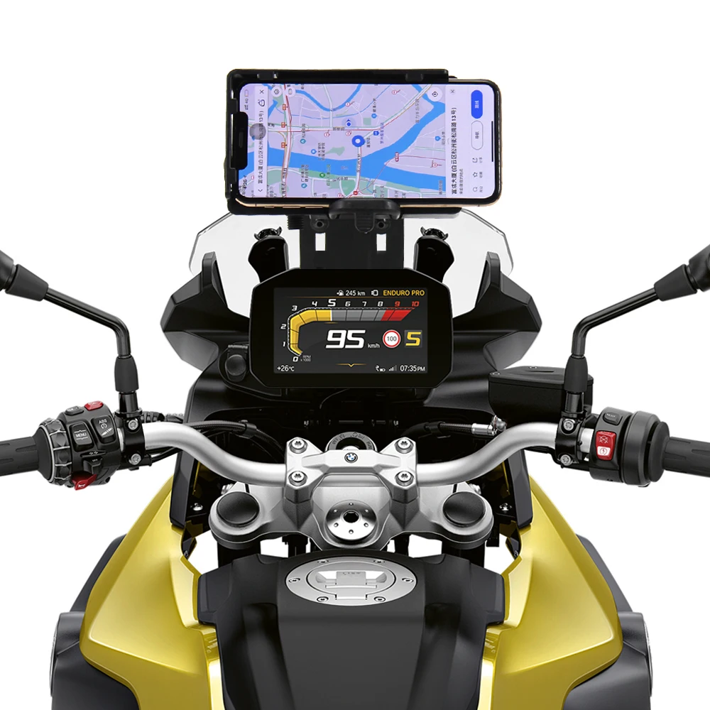 מעמד GPS לטלפון לאופנוע BMW F850GS F750GS