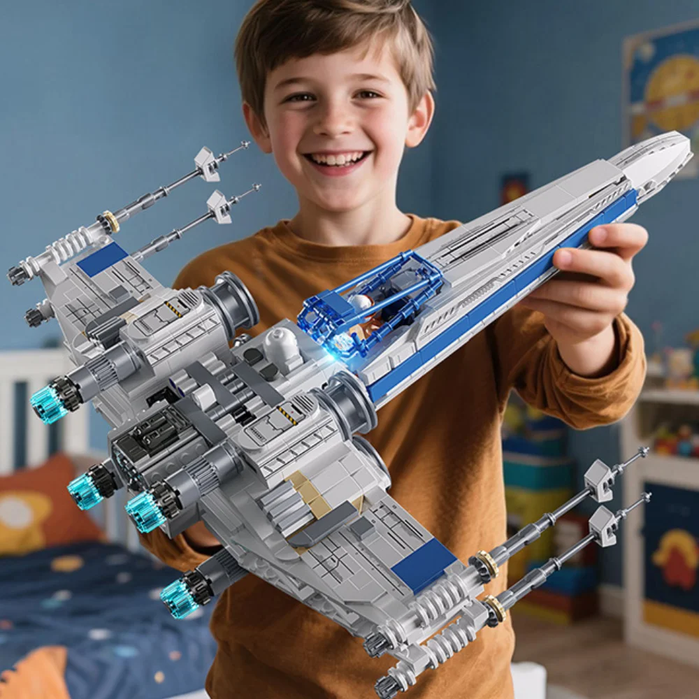 ערכת בניית מודל X-Wing מוארת TOYLINX